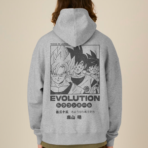 EVOLUTION® OVERSIZED GREY HOODIE