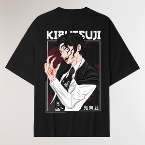 KIBUTSUJI BOXY BLACK TEE