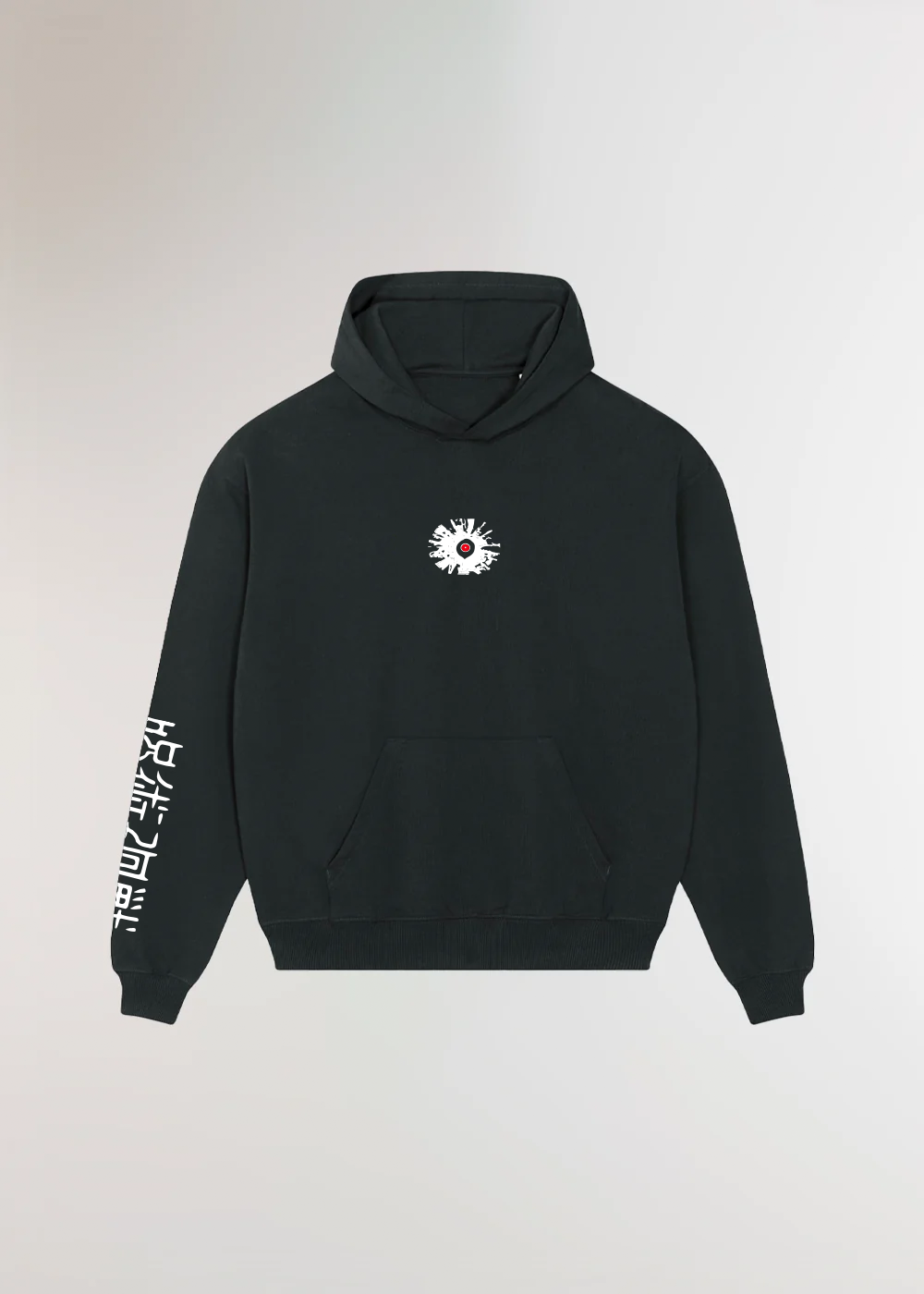 YUTA BLACK OVERSIZE HOODIE