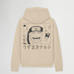 FUTURE HOKAGE BEIGE OVERSIZE HOODIE