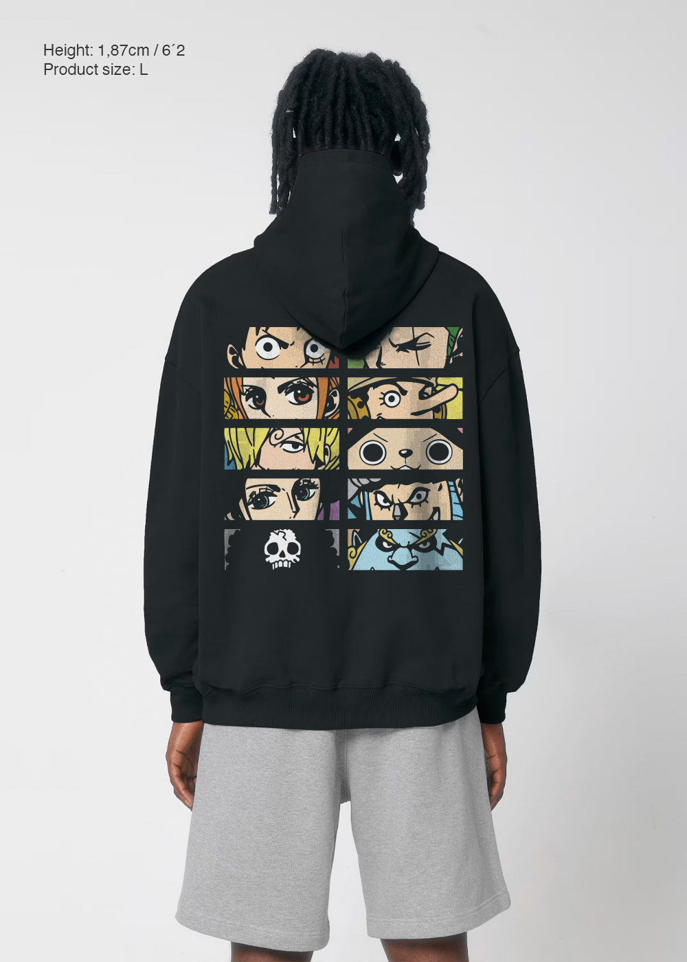 WANTED SUDADERA CON CAPUCHA BEIGE