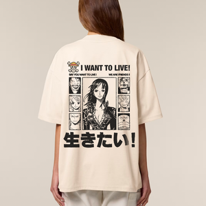 I WANT TO LIVE® BEIGE TEE