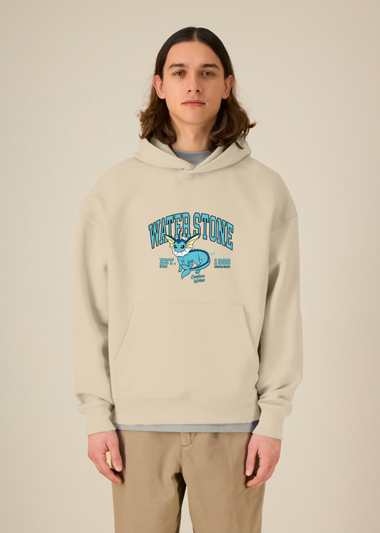 WATER STONE® OVERSIZED BEIGE HOODIE