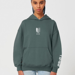 SCOUT REGIMENT GREEN OVERSIZE HOODIE