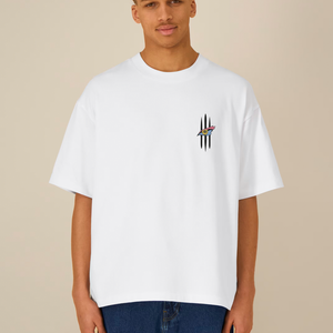JOGEN NO SAN BOXY WHITE TEE