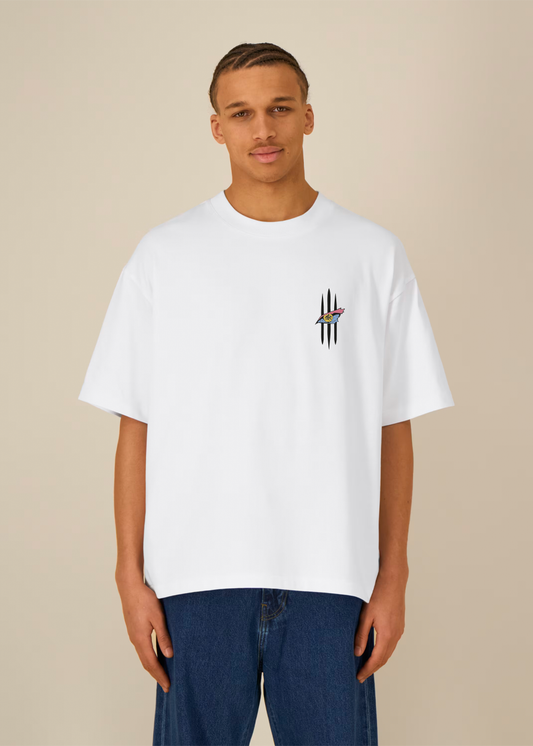 JOGEN NO SAN BOXY WHITE TEE