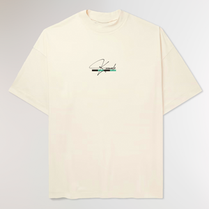 MARKED SLAYER BOXY BEIGE TEE