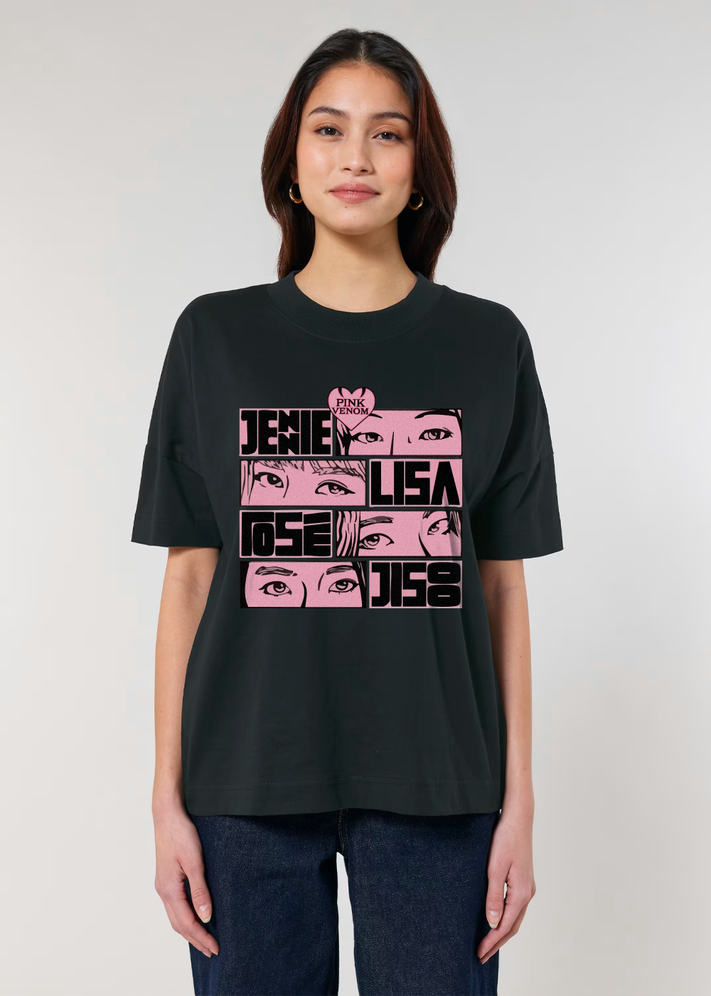 VENOM PINK® BLACK TEE