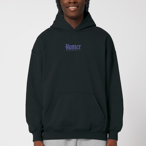 BLOOD LUST HUNTER BLACK OVERSIZE HOODIE