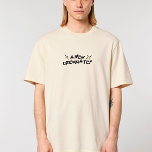 A NEW CREWMATE® BEIGE TEE