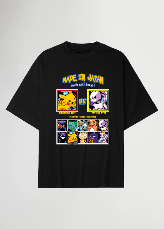 CHOOSE YOUR FIGHTER® BLACK TEE