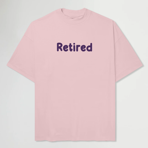 RETIRED® PINK TEE