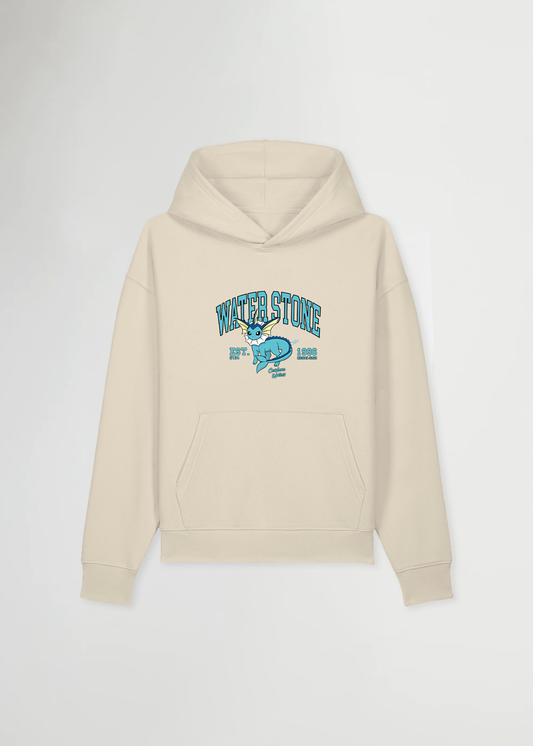WATER STONE® OVERSIZED BEIGE HOODIE