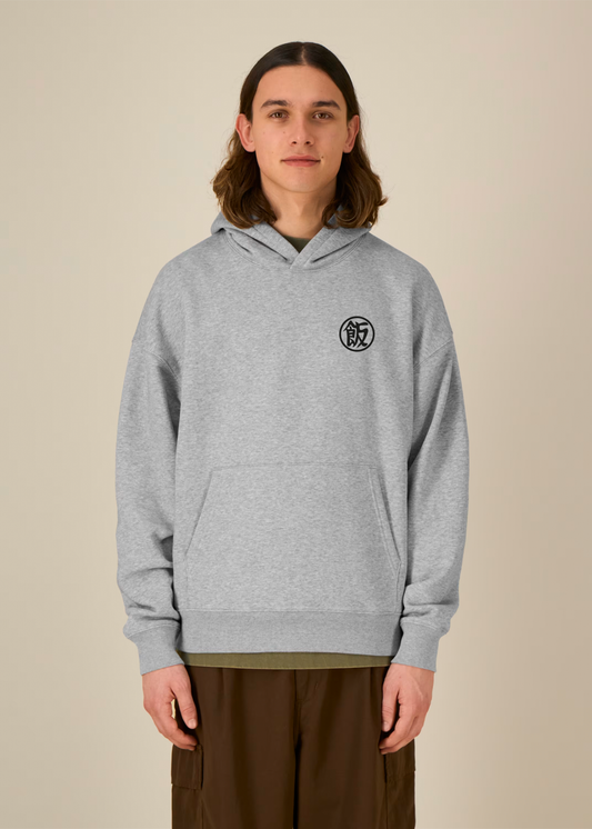 GOHAN BOXY GREY HOODIE