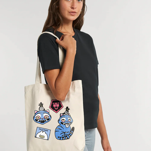 KPDH CUTE TIGER TOTE BAG