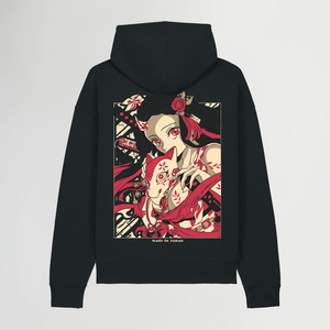 THE CHOSEN DEMON BLACK OVERSIZE HOODIE