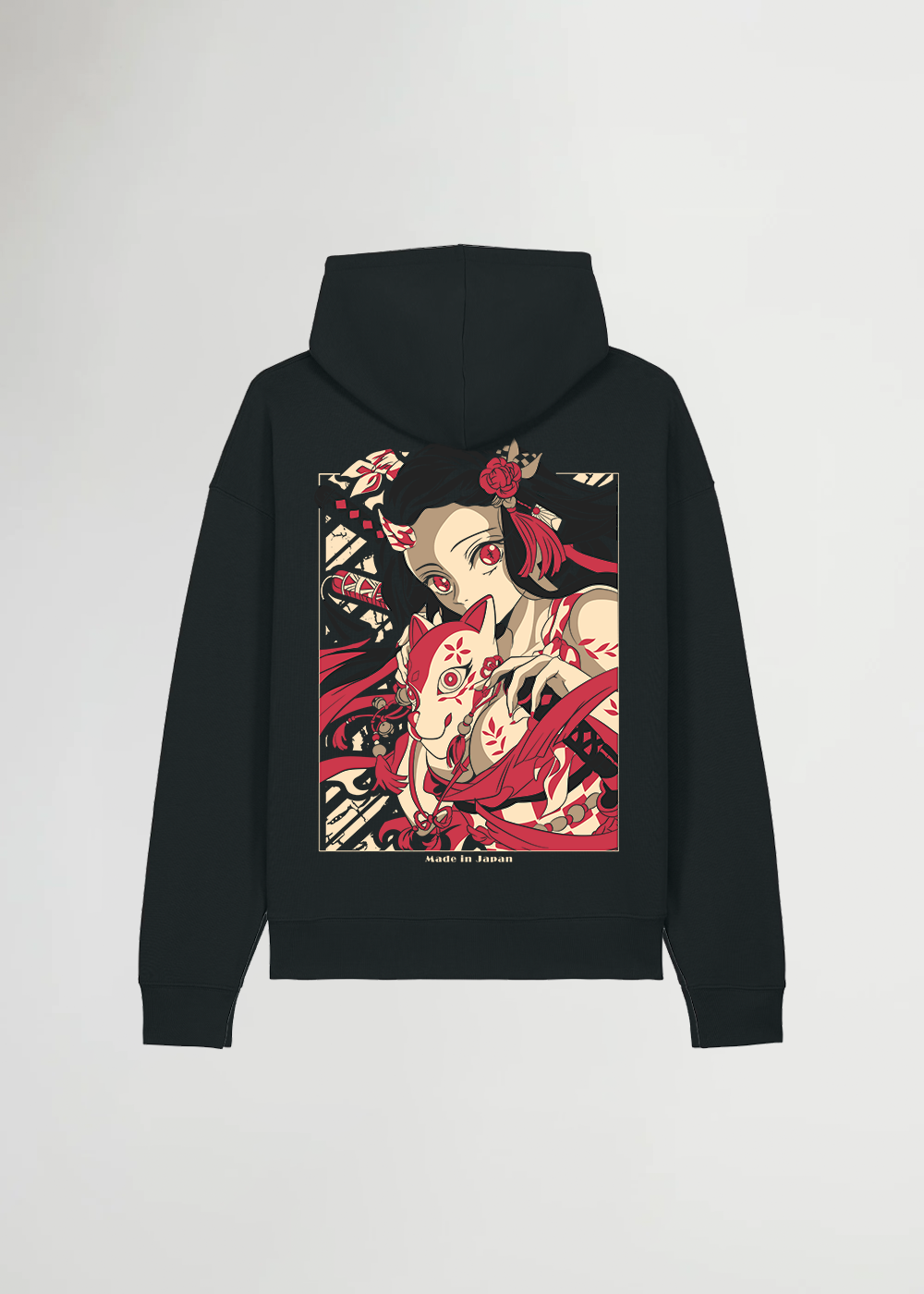 THE CHOSEN DEMON BLACK OVERSIZE HOODIE
