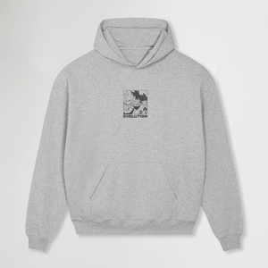 EVOLUTION® OVERSIZED GREY HOODIE