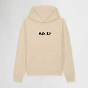 WANTED BEIGE OVERSIZE HOODIE