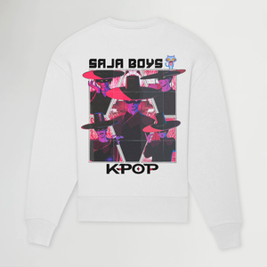 KPDH SAJA KPOP WHITE SWEATSHIRT