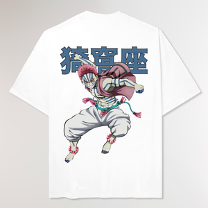 JOGEN NO SAN BOXY WHITE TEE
