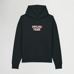 SAIYAJINS PRINCE® OVERSIZED BLACK HOODIE