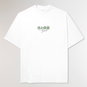 BROTHERHOOD BOXY WHITE TEE
