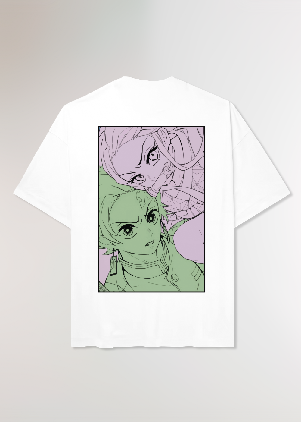 BROTHERHOOD BOXY WHITE TEE