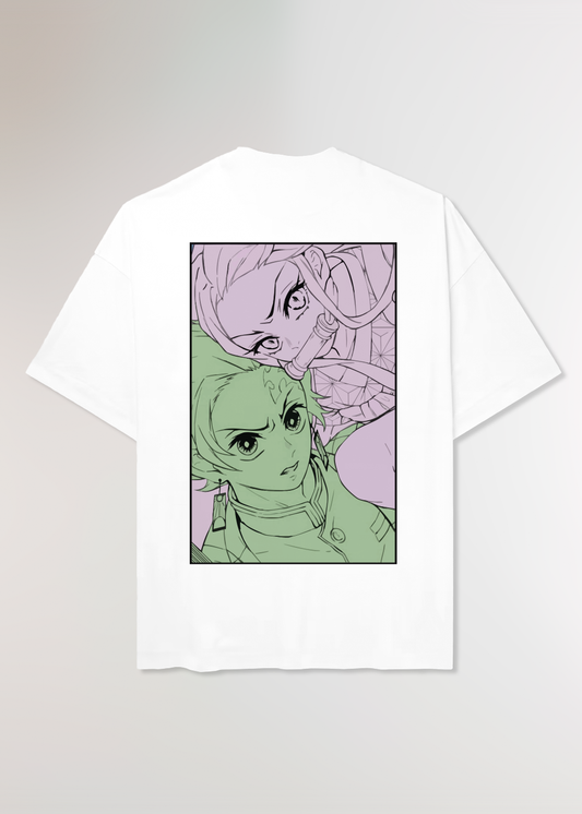 BROTHERHOOD BOXY WHITE TEE