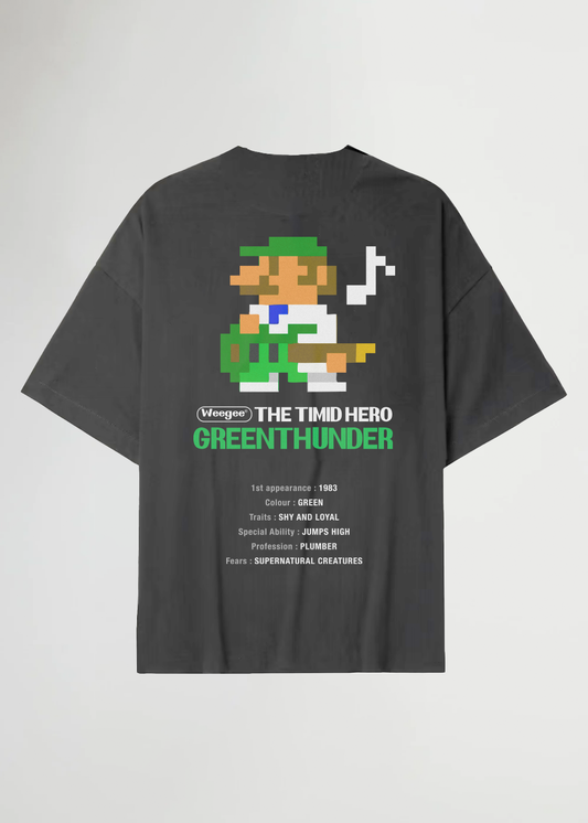 GREENTHUNDER® CHARCOAL TEE