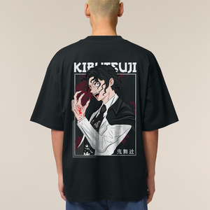 KIBUTSUJI BOXY BLACK TEE