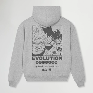 EVOLUTION® OVERSIZED GREY HOODIE