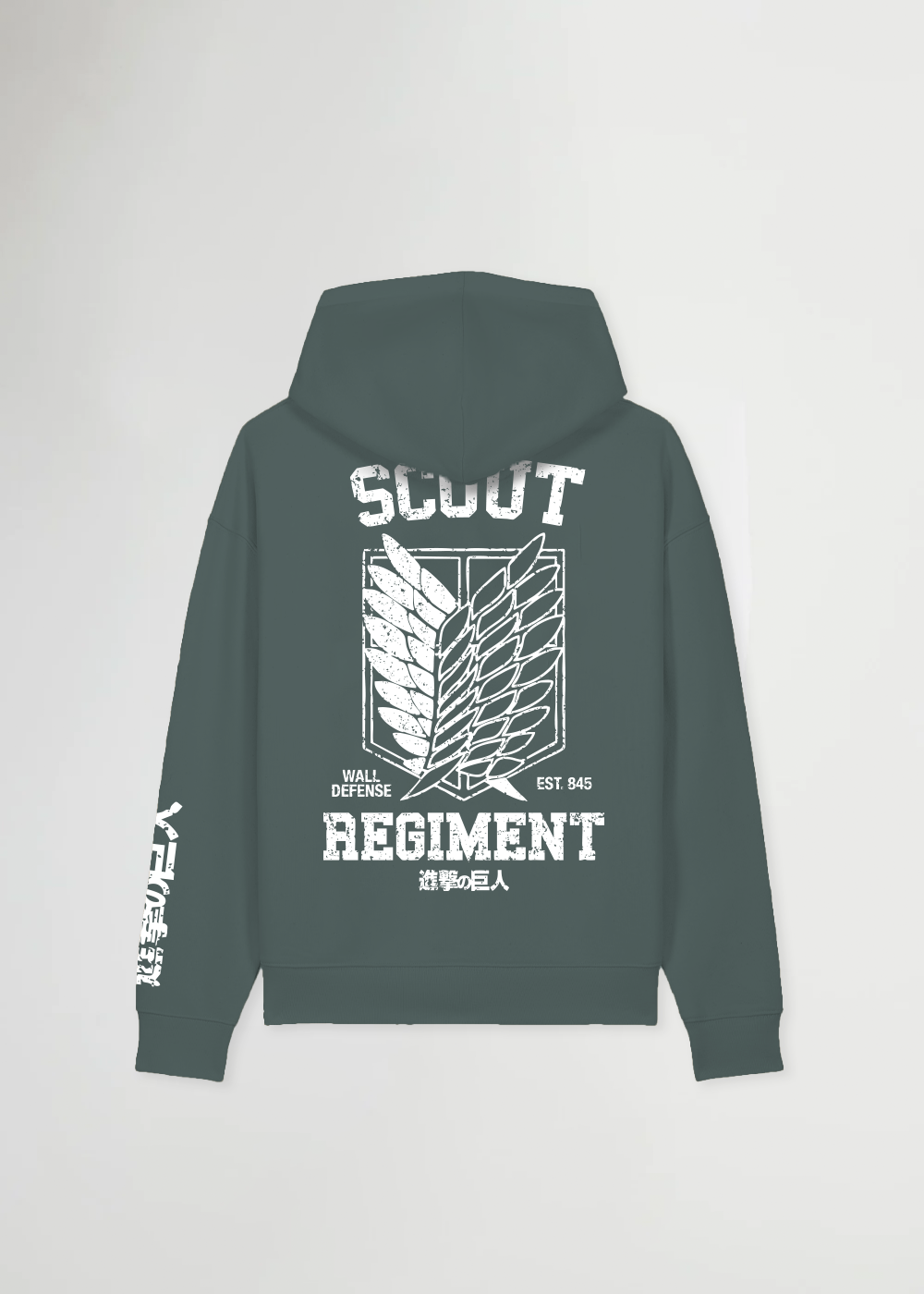 SCOUT REGIMENT GREEN OVERSIZE HOODIE
