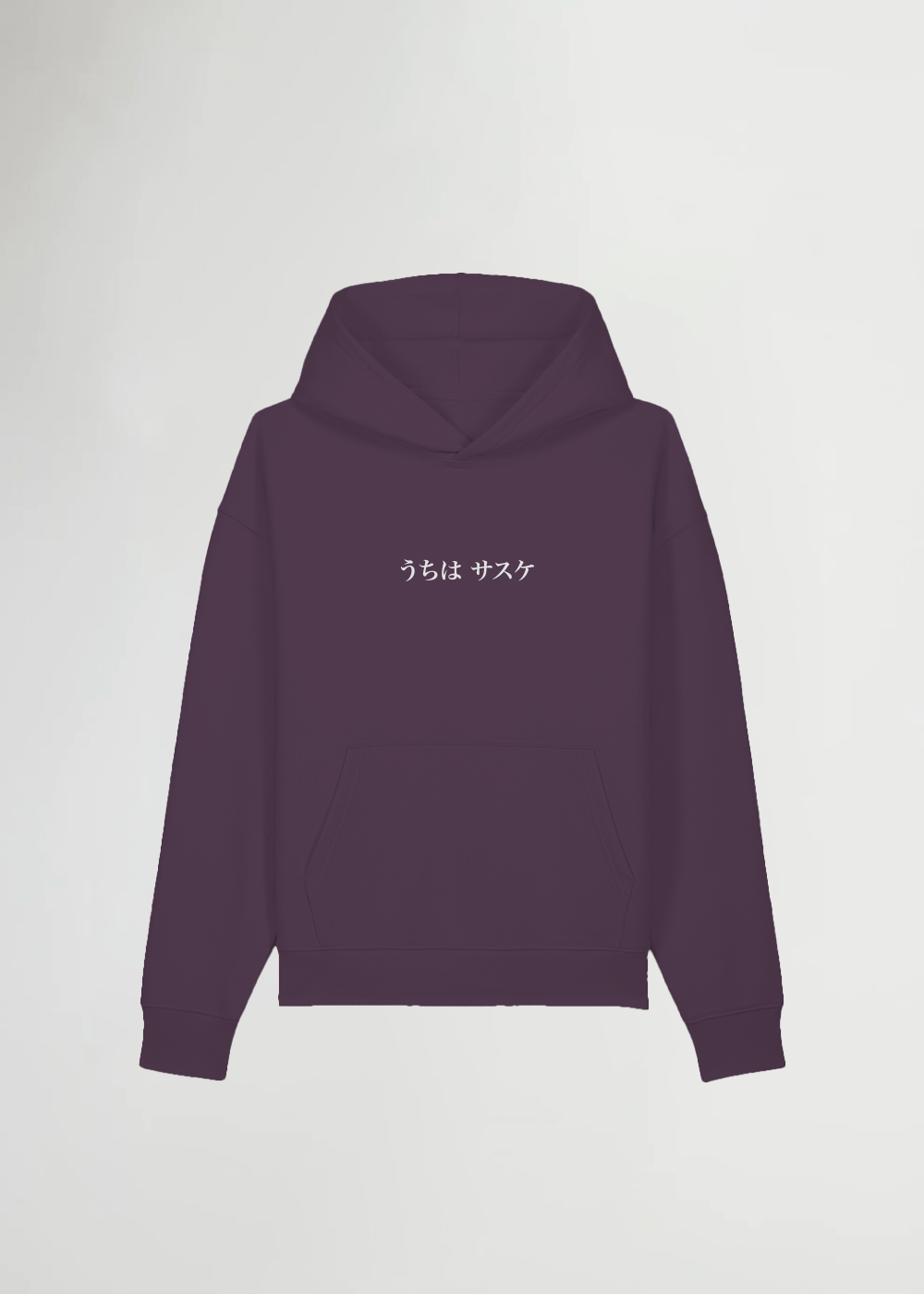 THE LAST UCHIHA PURPLE OVERSIZE HOODIE