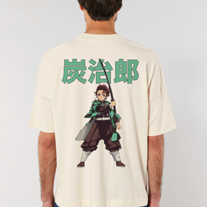 MARKED SLAYER BOXY BEIGE TEE