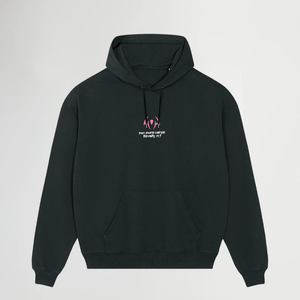 CURSE BEHIND IT® OVERSIZE BLACK HOODIE