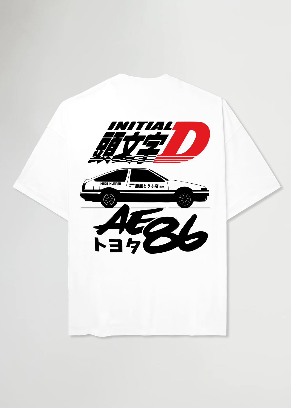 AE86® WHITE TEE