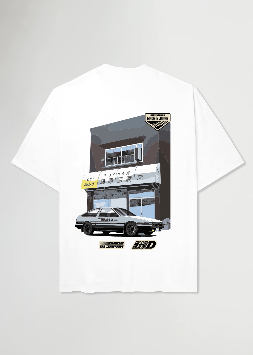 INITIAL D® WHITE TEE