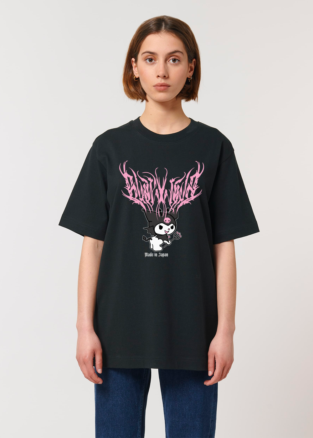 PINKSKULL® BLACK TEE