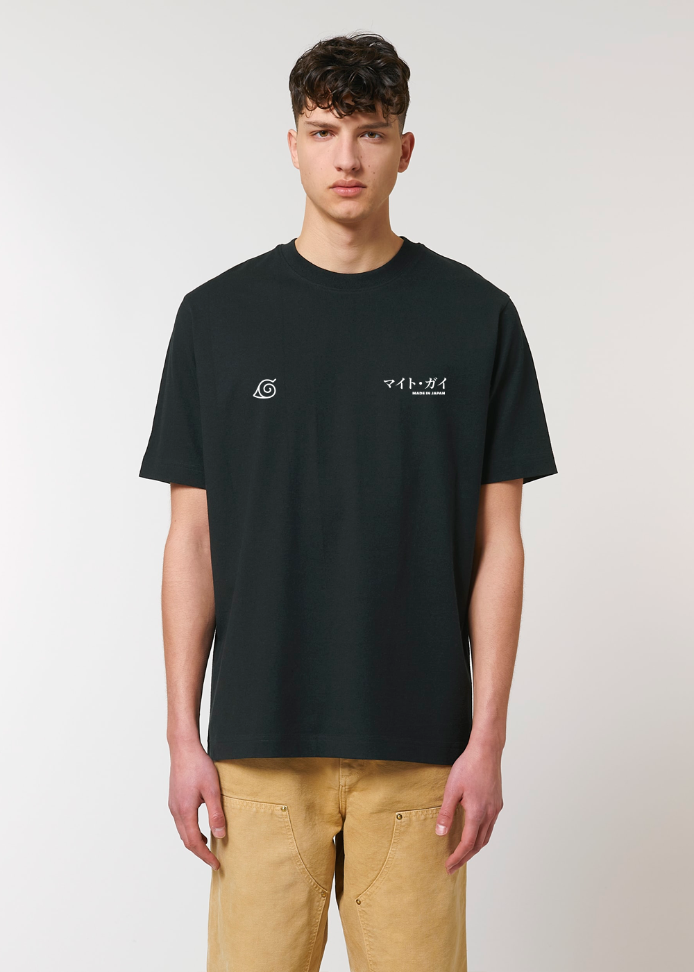 MIGHT GUY® BLACK TEE