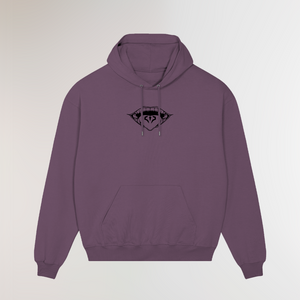 CURSED MOUTH® OVERSIZE NIGHTPURPLE HOODIE