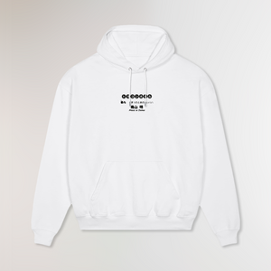 KAKAROTO RIDE® OVERSIZE WHITE HOODIE