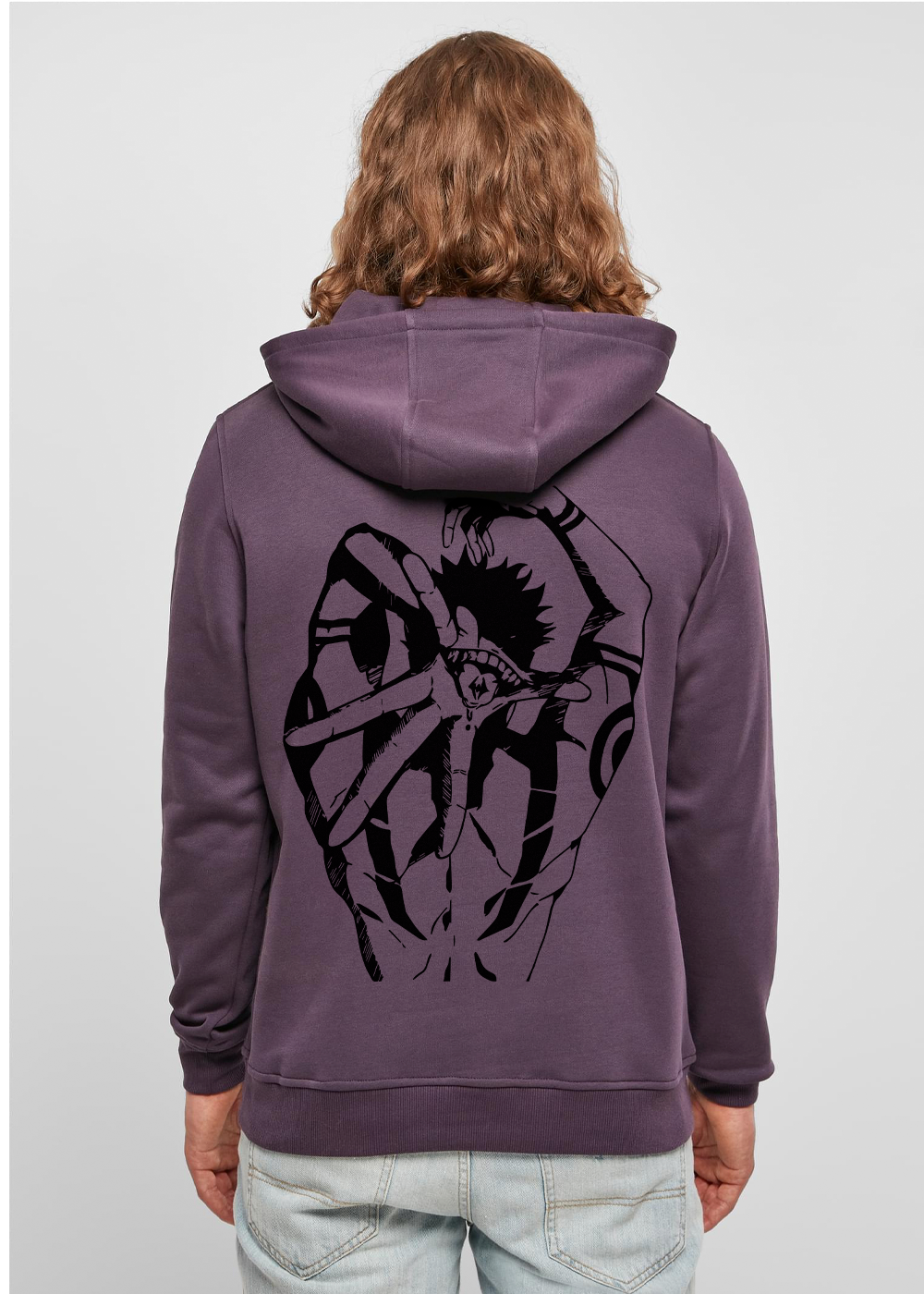 CURSED MOUTH® OVERSIZE NIGHTPURPLE HOODIE