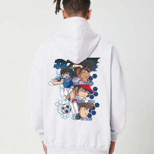 DREAM TEAM® OVERSIZE WHITE HOODIE