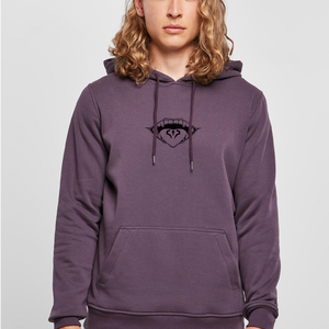 CURSED MOUTH® OVERSIZE NIGHTPURPLE HOODIE