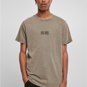 JK CHARACTERS® DARK KHAKI ACID TEE