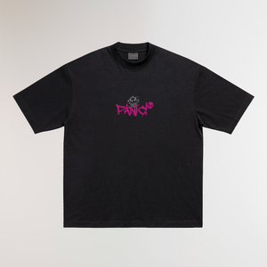 PANIC BLACK TEE