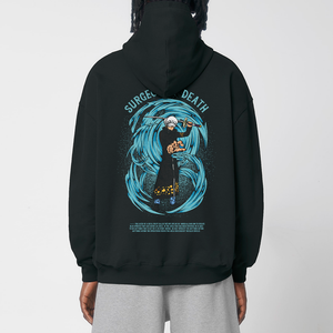 SURGEON OF DEATH® OVERSIZE BLACK HOODIE