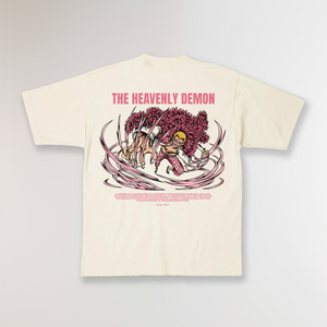 THE HEAVENLY DEMON® BEIGE TEE